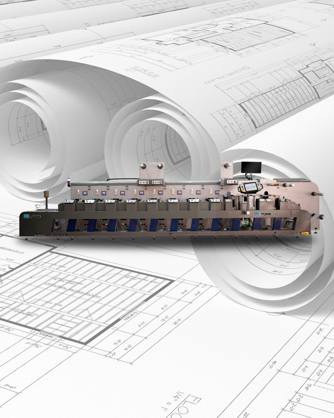 FÚRIA Modular Impressora Flexográfica