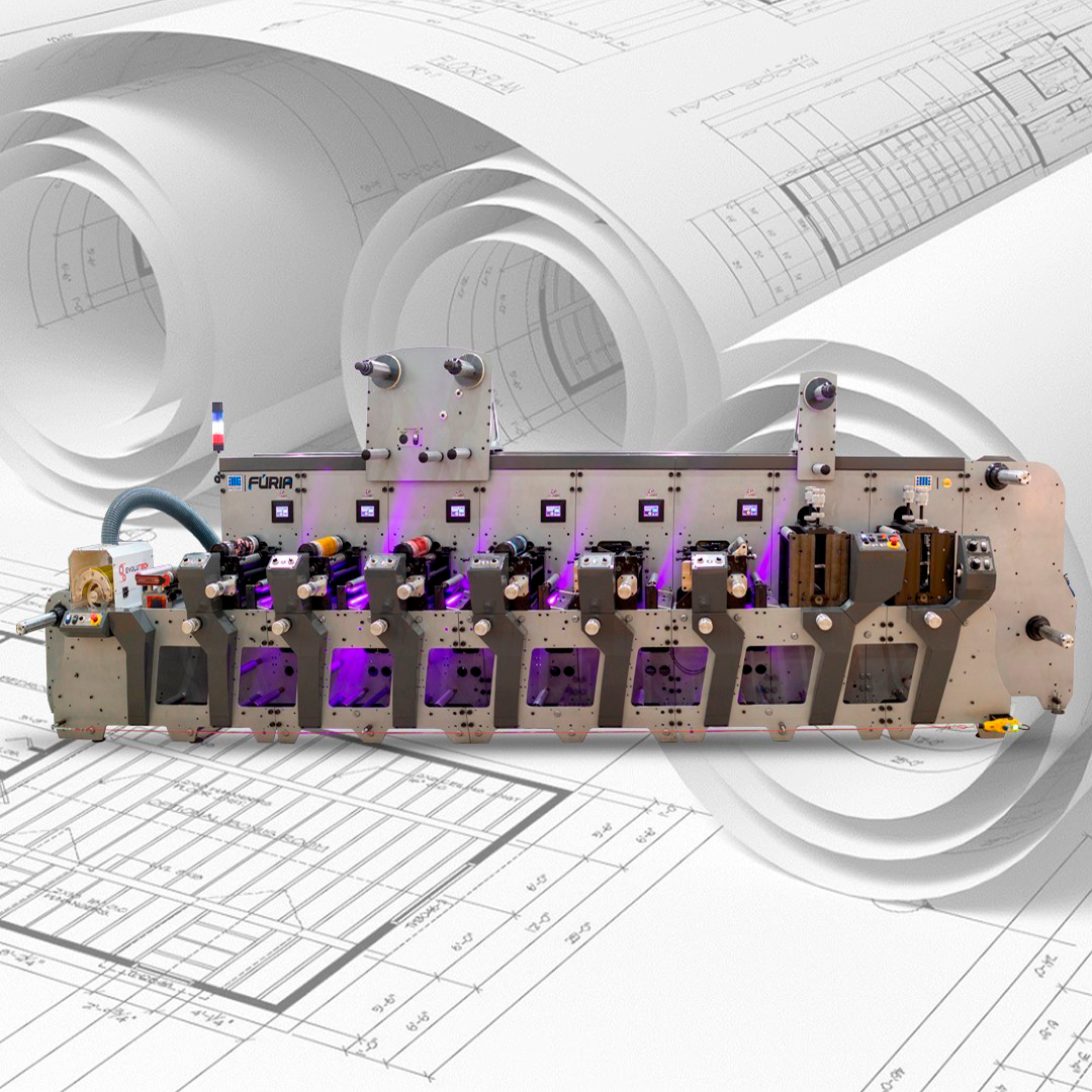 FÚRIA Modular Impressora Flexográfica